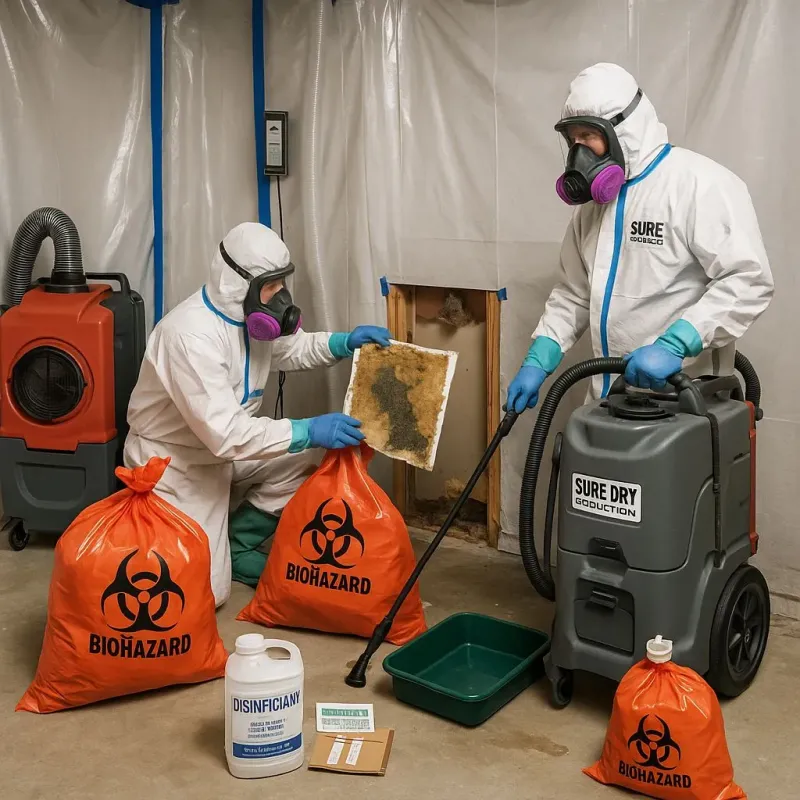 Contaminated Water Handling Protocols process in Hackberry, LA