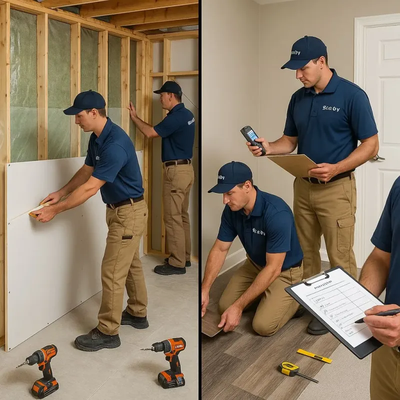 Repairs and Reconstruction process in Hackberry, LA